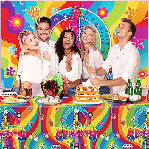 60s Hippie Party Decorations Kit