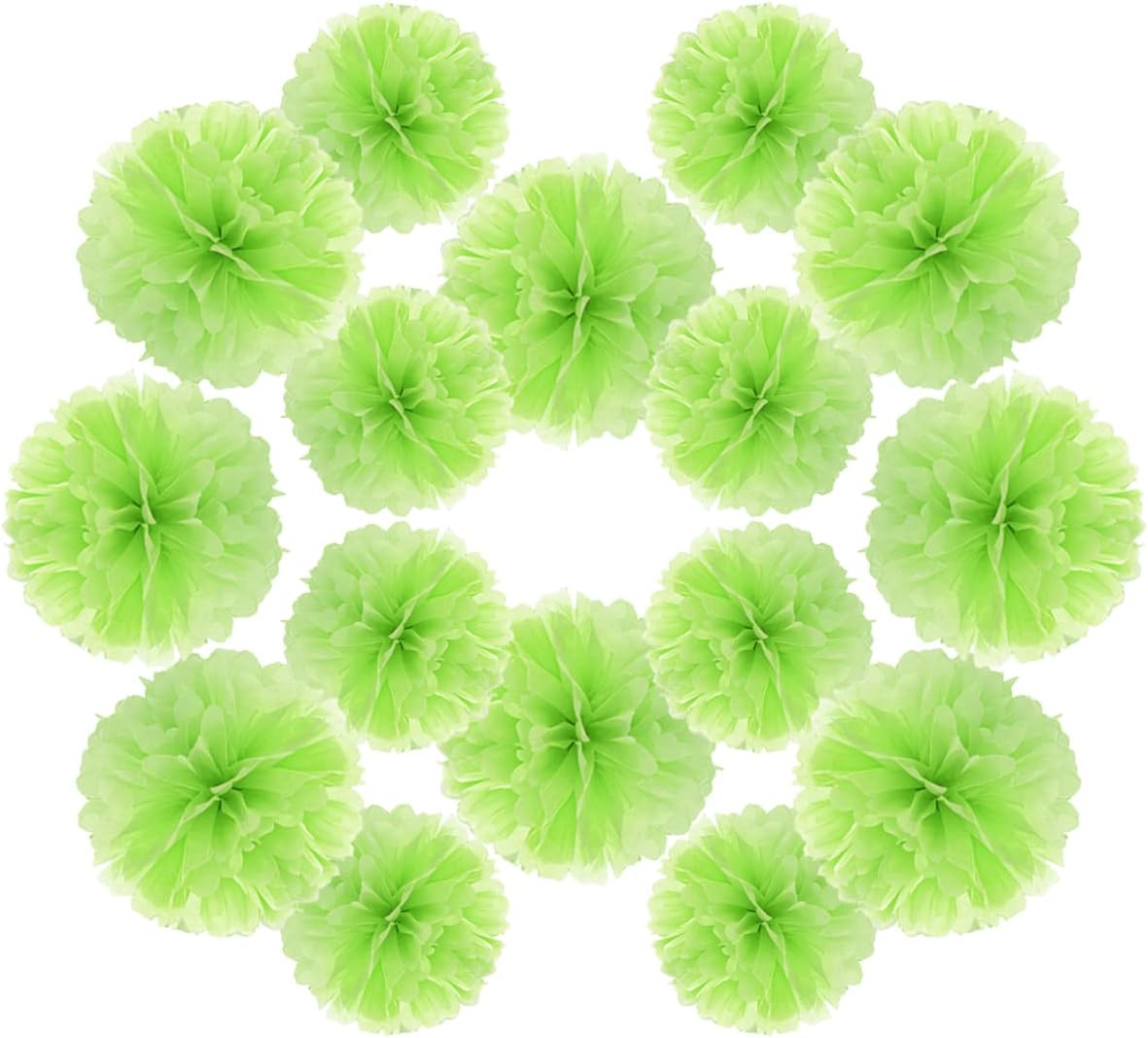 Ylys Love Tissue Pom Poms Decor 20pcs 6in 8in