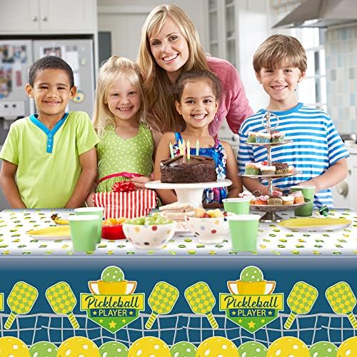 Pickleball Table Cover Set of 3 Waterproof Plastic Tablecloth