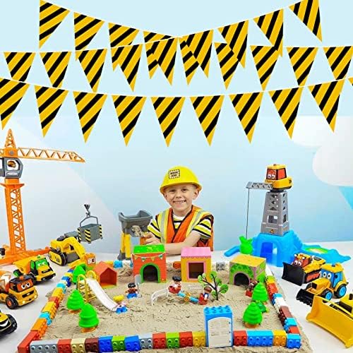 Construction Birthday Party Banners 5 Packs Dump Truck Decorations