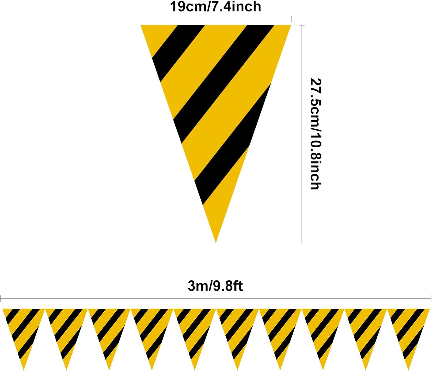 Construction Birthday Party Banners 5 Packs Dump Truck Decorations