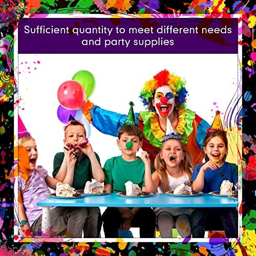 Baderke Neon Glow Party Tableware Set 192 Pcs