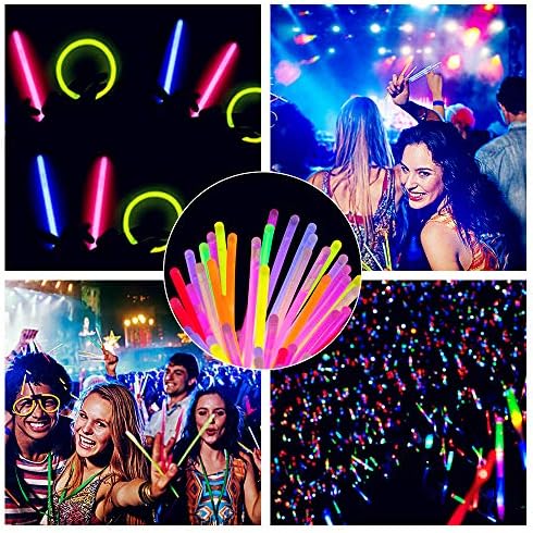 Glow Fever 100 Glow Sticks with Lanyards