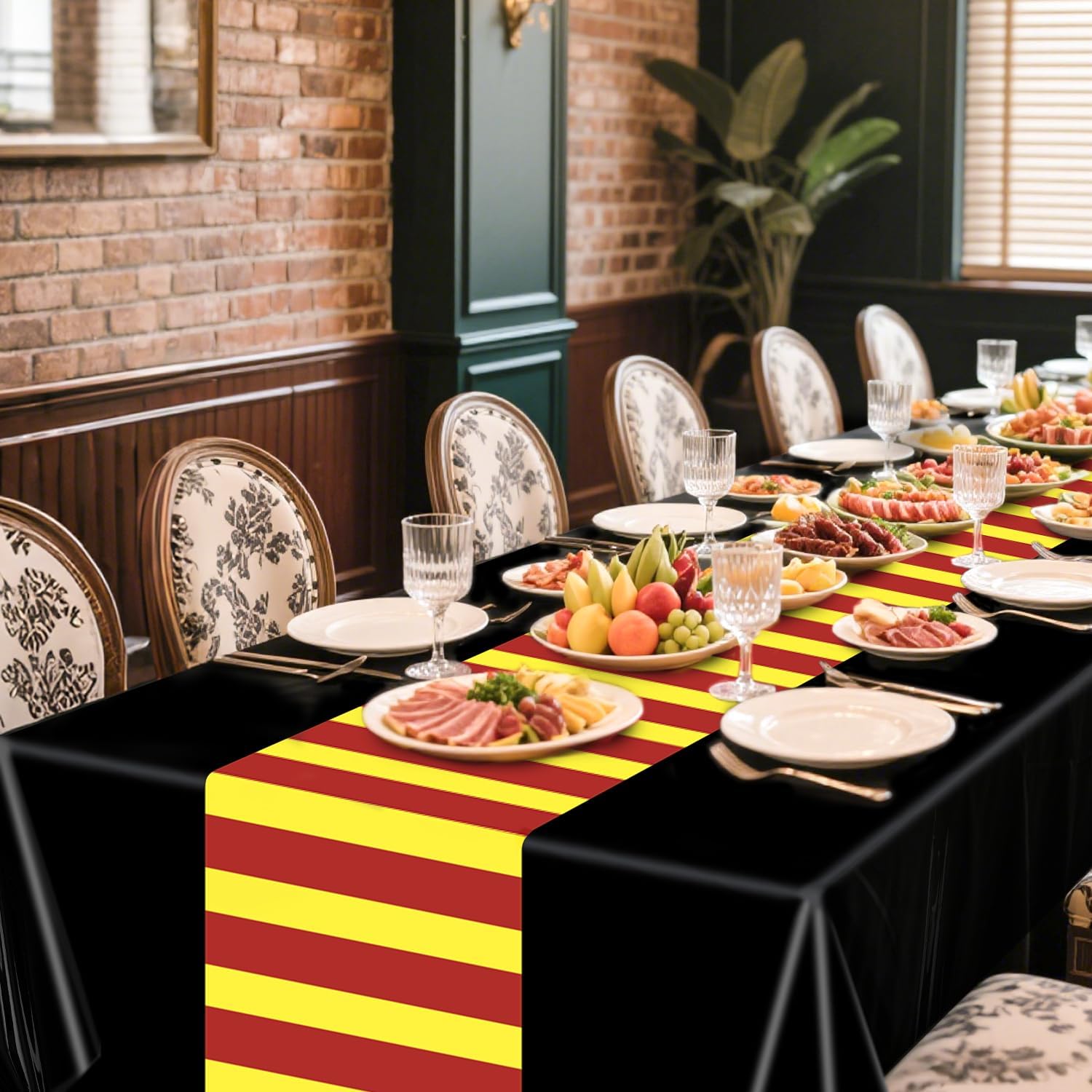 2pcs Wizard Tablecloth Halloween Party Decor