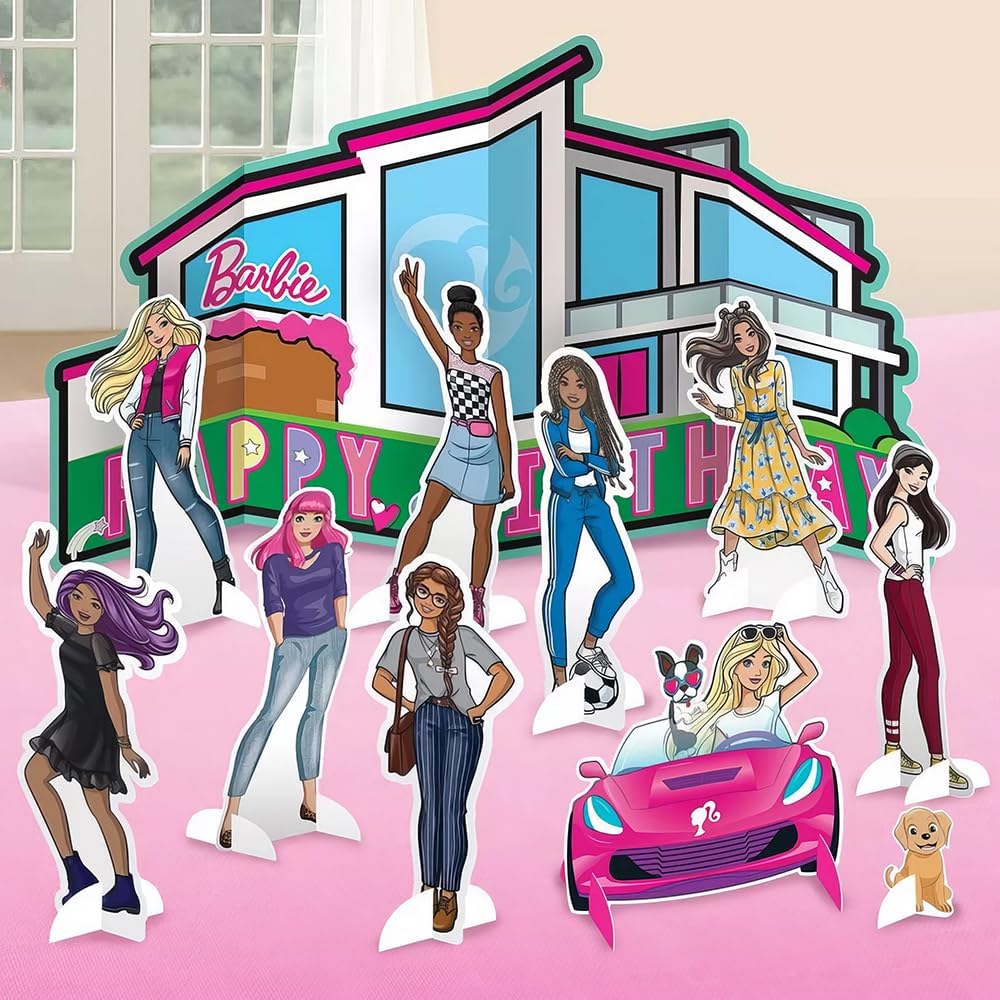 Barbie Dream Together Table Decor Kit 11 Pc Set