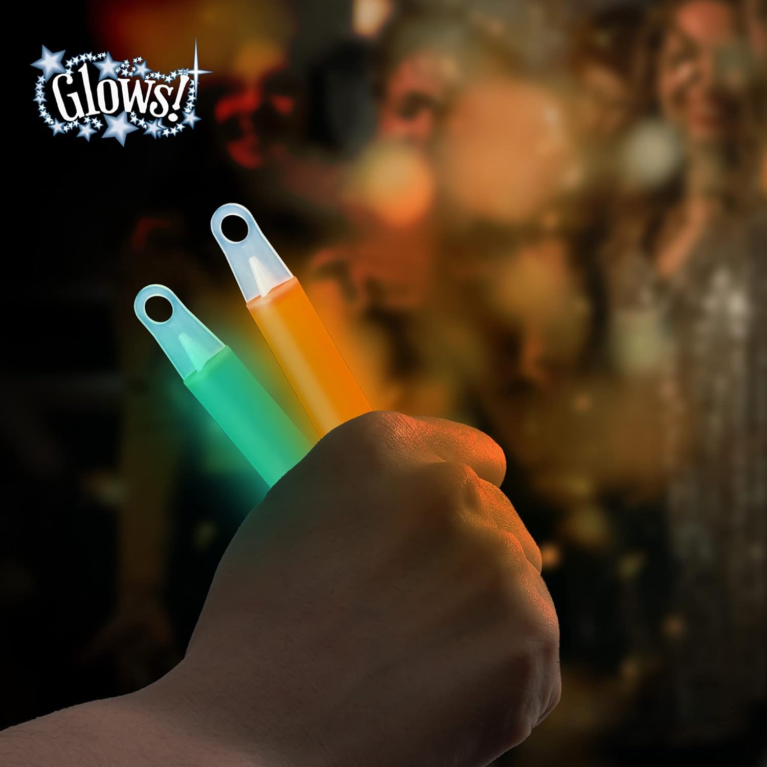 Glow Fever 100 Glow Sticks with Lanyards