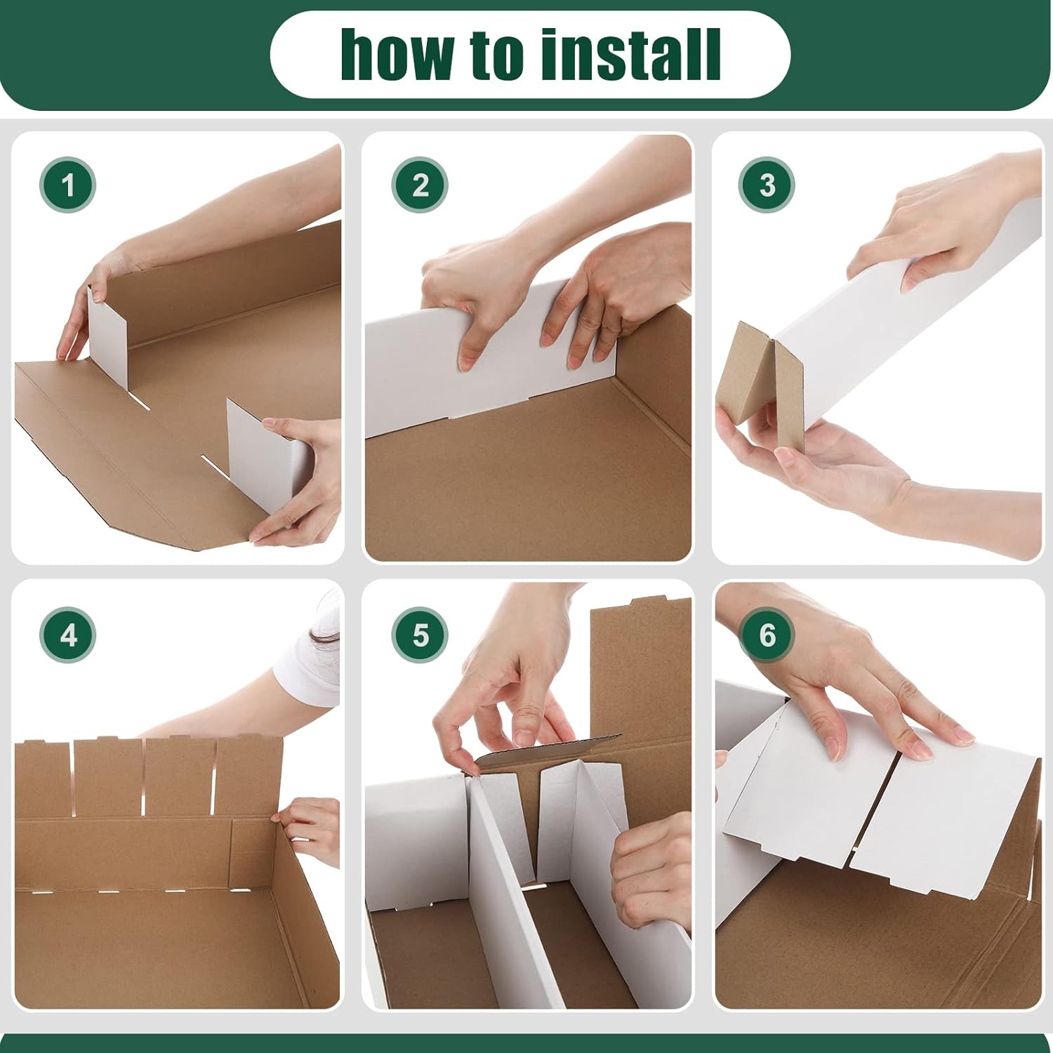 Yexiya 6 Pcs Card Storage Boxes for Trading and Gaming Cards