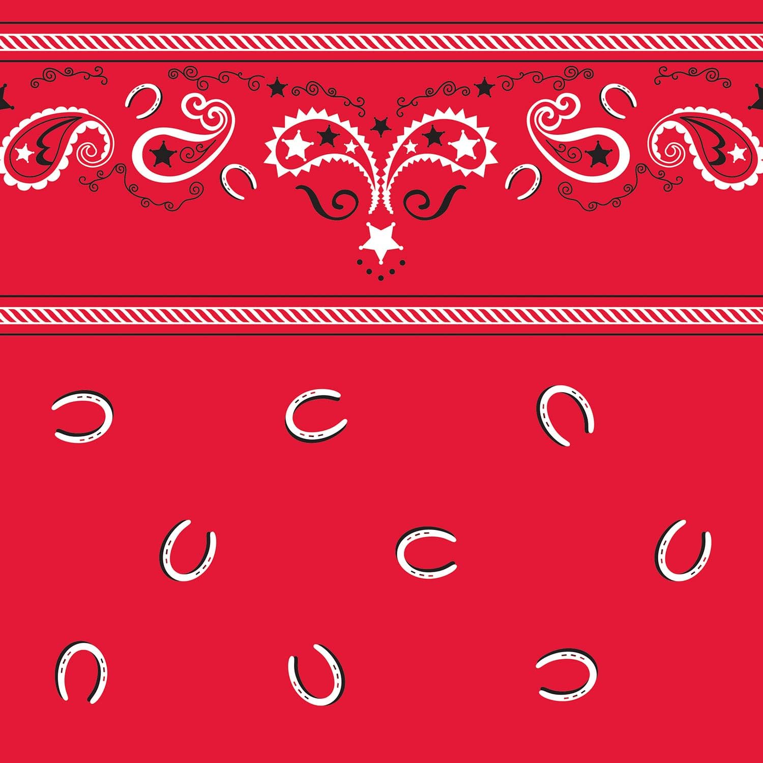 Beistle Western Tablecover for Parties