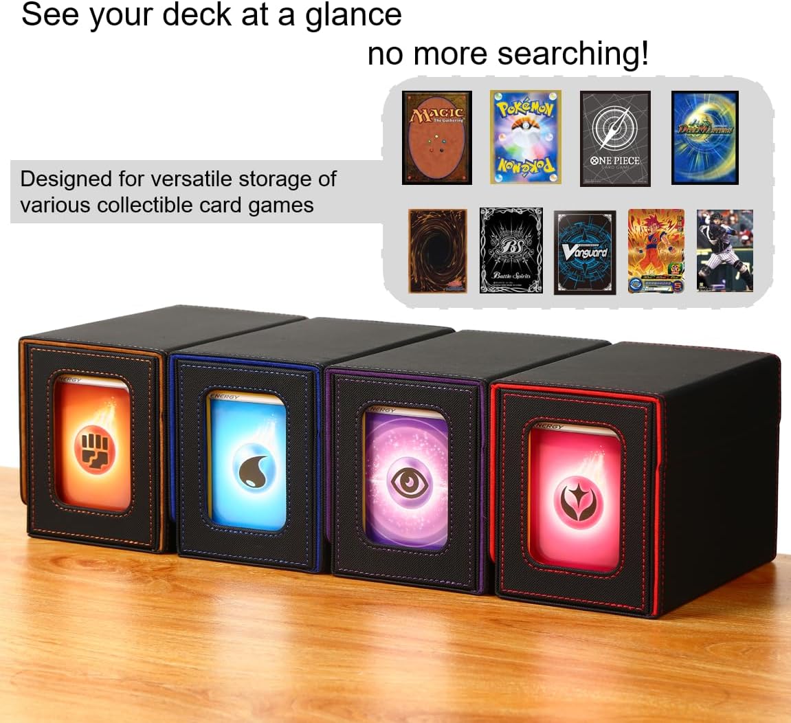 Commander Deck Box with Dice Tray and 2 Dividers