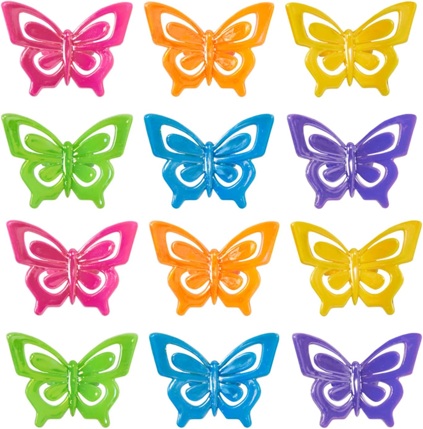 Sprinkle Deco 12 Pack Butterfly Cupcake Toppers
