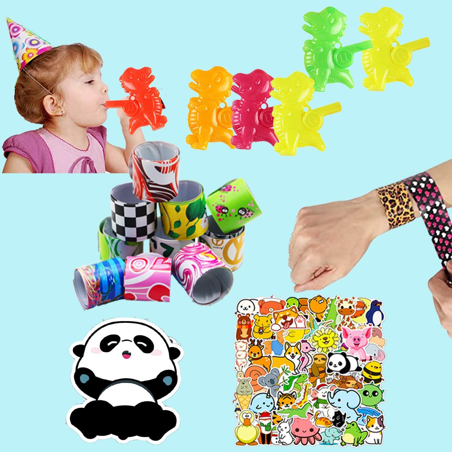 117 Pack Party Favors Toy Assortment for Kids