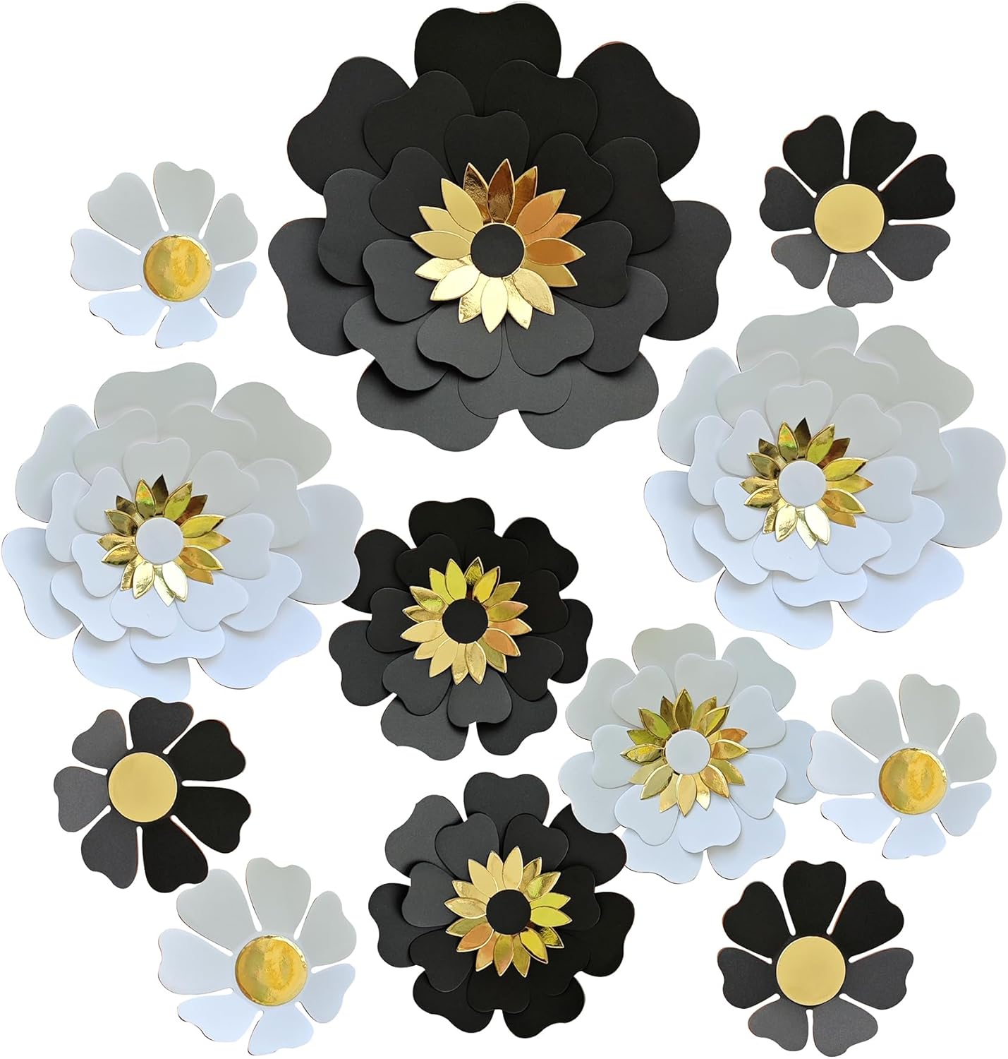 Paper Flower Decor Set for Events and Home Use