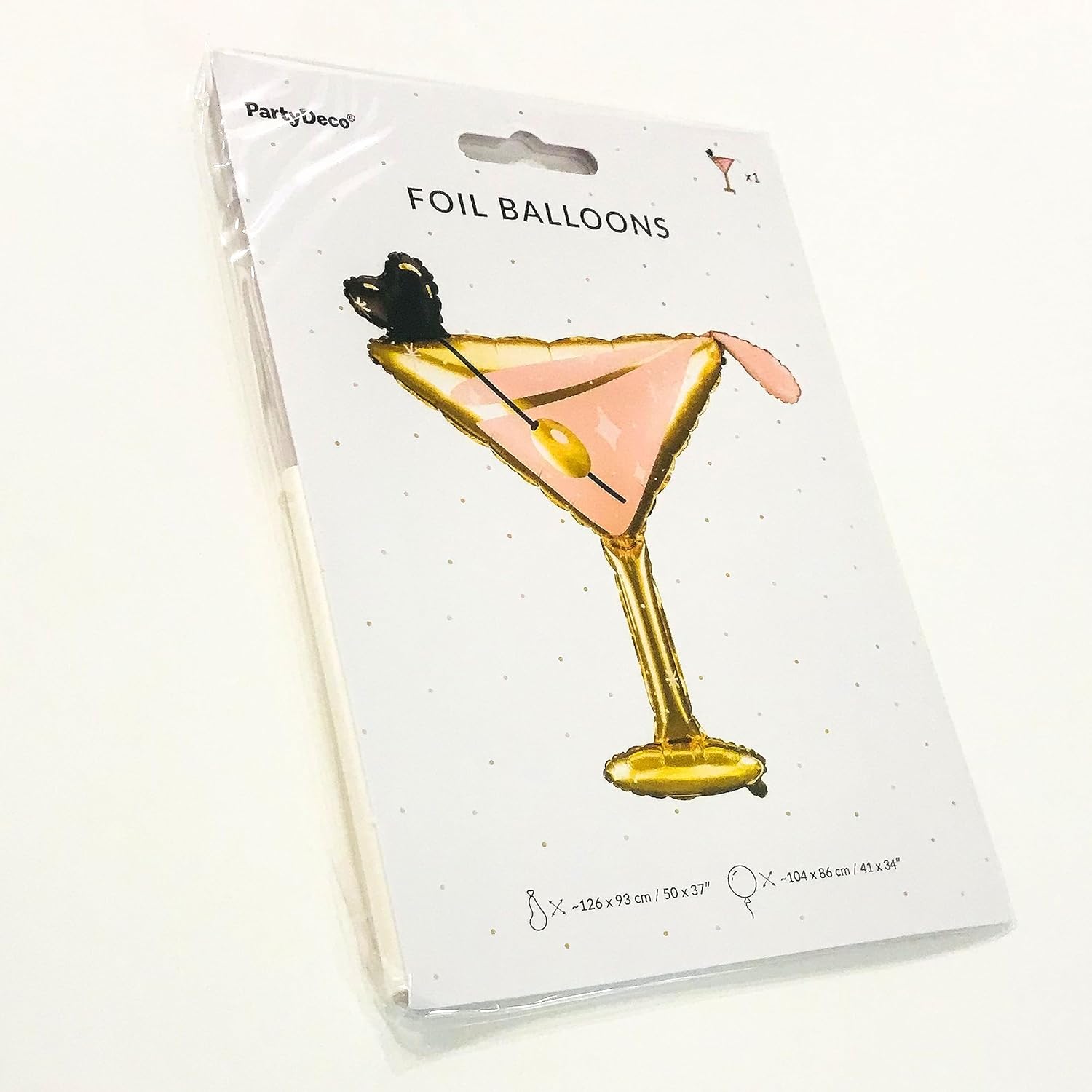 Realistic Giant Martini Glass Balloon for Parties