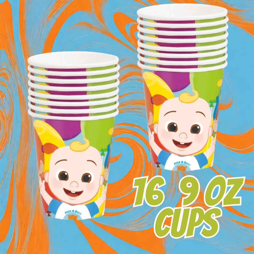 Cocomelon Birthday Party Supplies Set