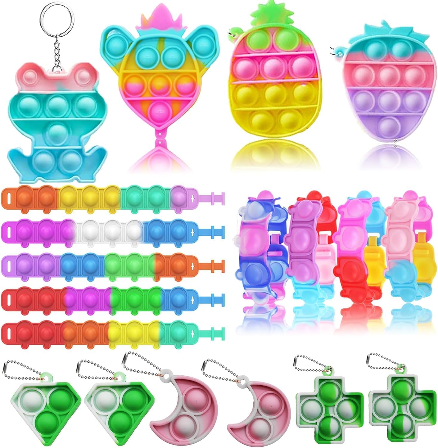 115 Pcs Kids Party Favors with Fidget Toys