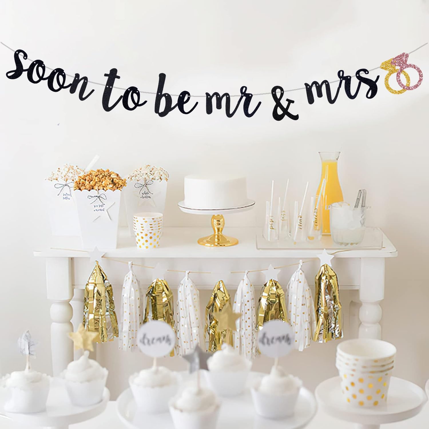 Soon To Be Mr Mrs Banner Wedding Decor