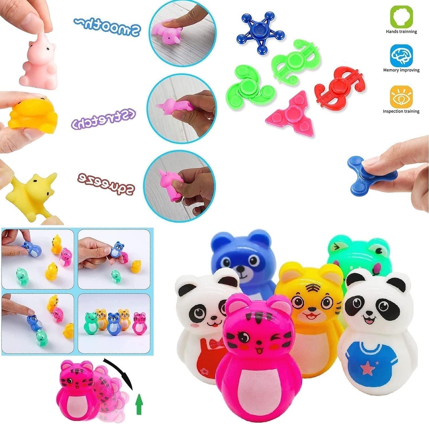 115 Pcs Kids Party Favors with Fidget Toys