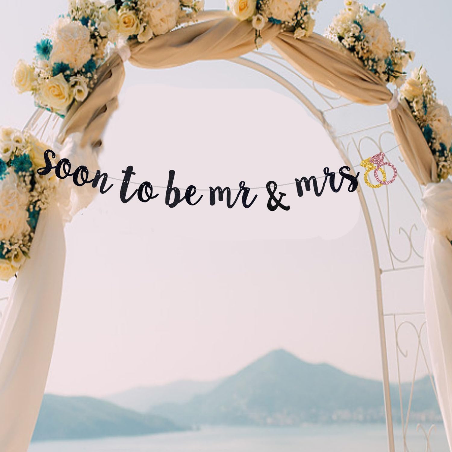 Soon To Be Mr Mrs Banner Wedding Decor