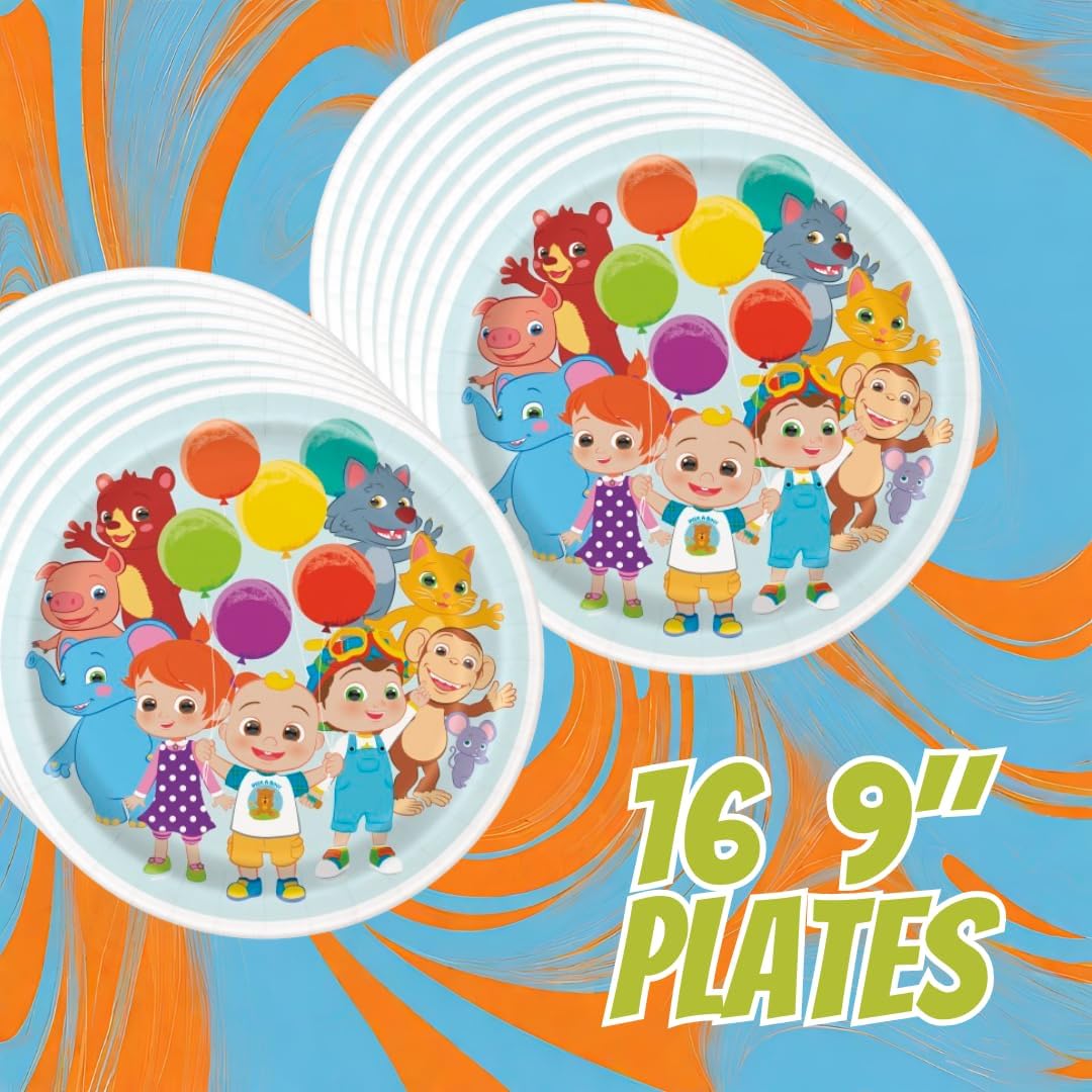 Cocomelon Birthday Party Supplies Set
