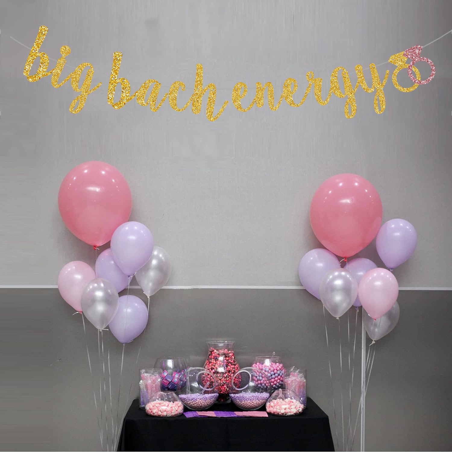 Big Bach Energy Banner Bridal Shower Decor
