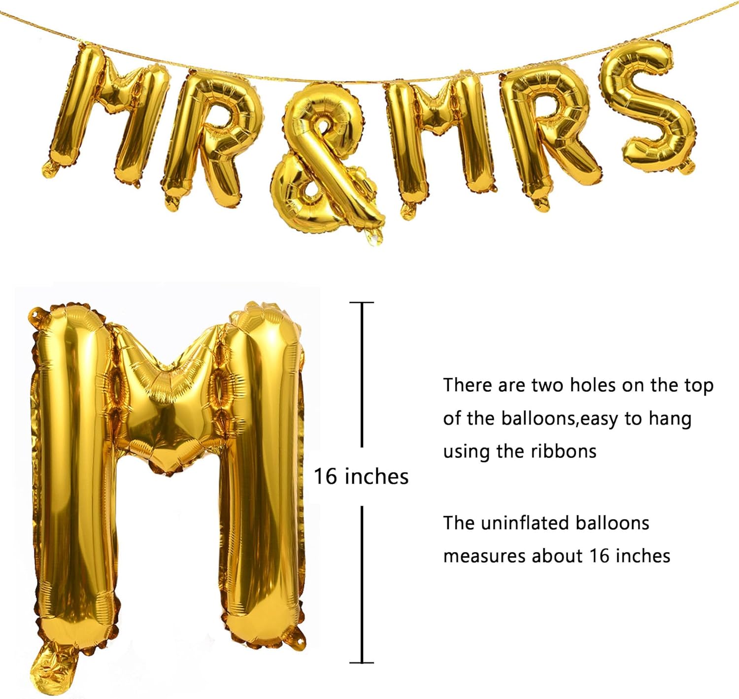 SHUNTAI Gold Engagement Party Balloon Decorations