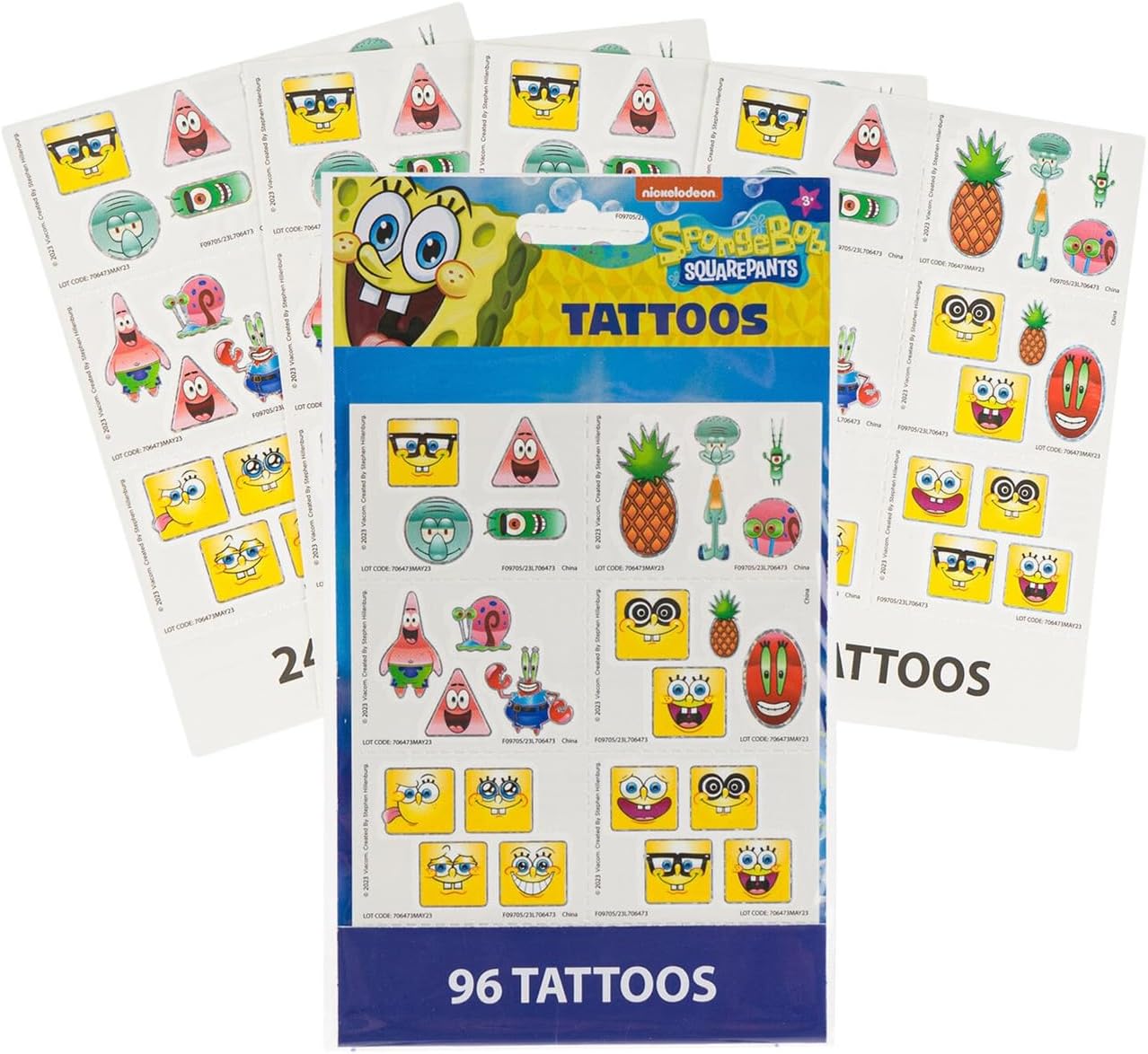 Spongebob Squarepants Birthday Party Supplies Bundle