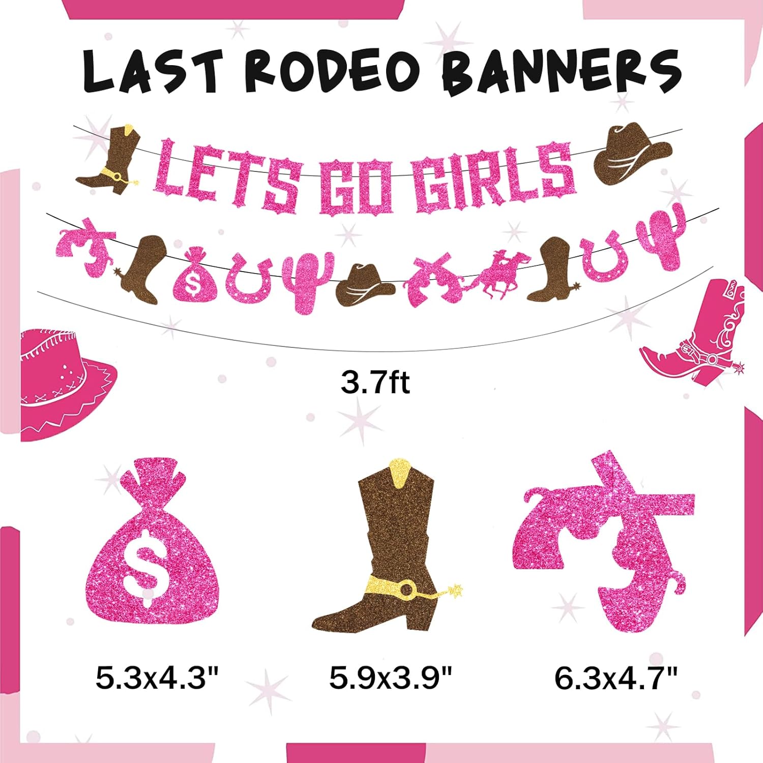 Last Rodeo Bachelorette Party Decorations