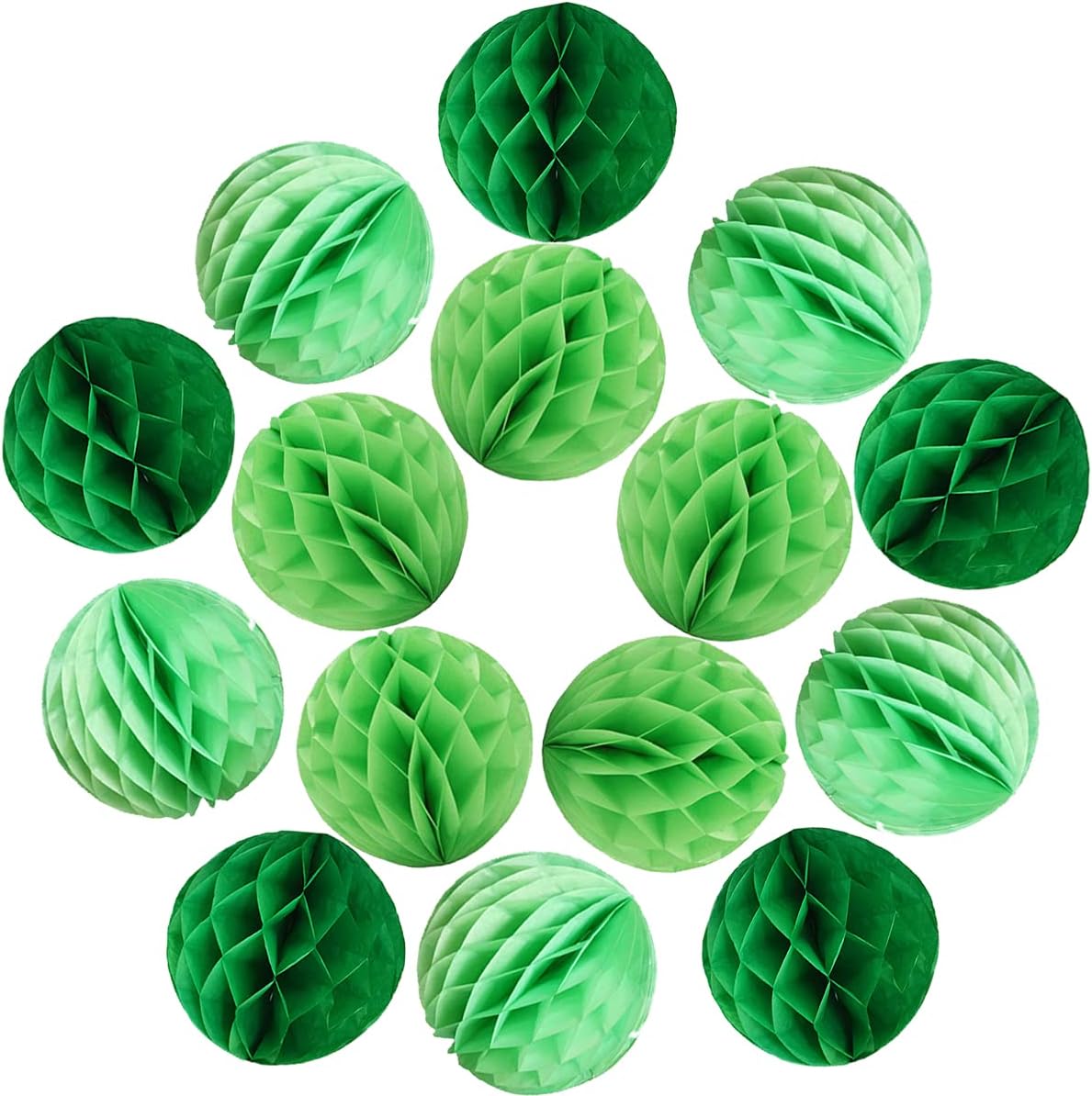 Ylys Love 30pcs 4inch Honeycomb Paper Balls Wall Decor