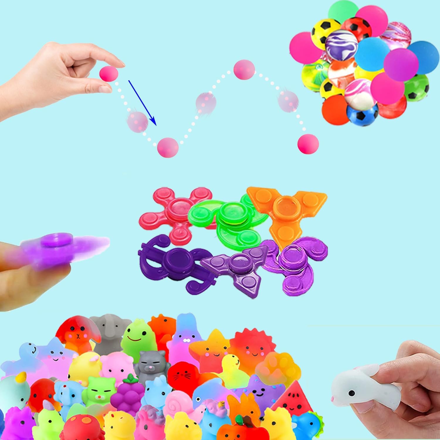 117 Pack Party Favors Toy Assortment for Kids