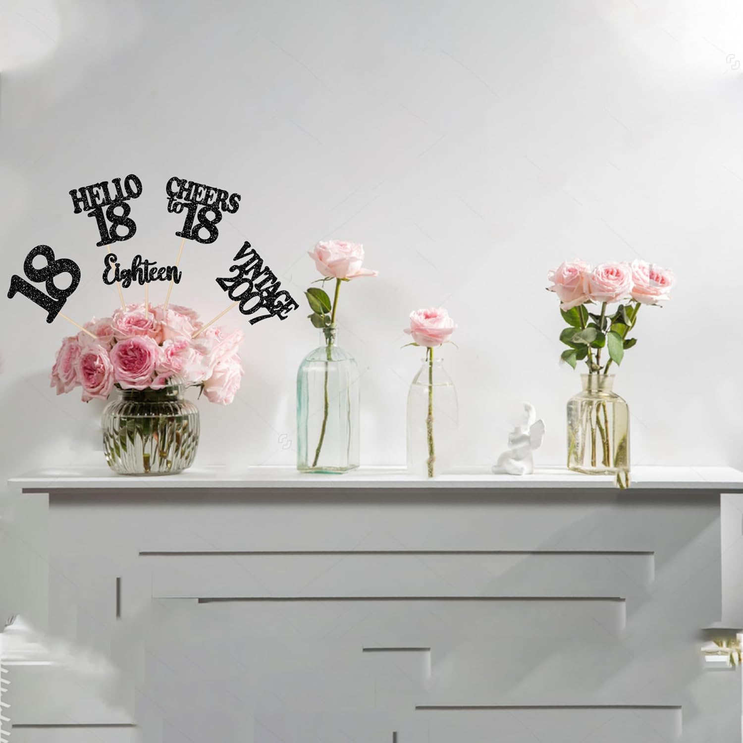 15PCS Happy 18th Birthday Centerpiece Sticks