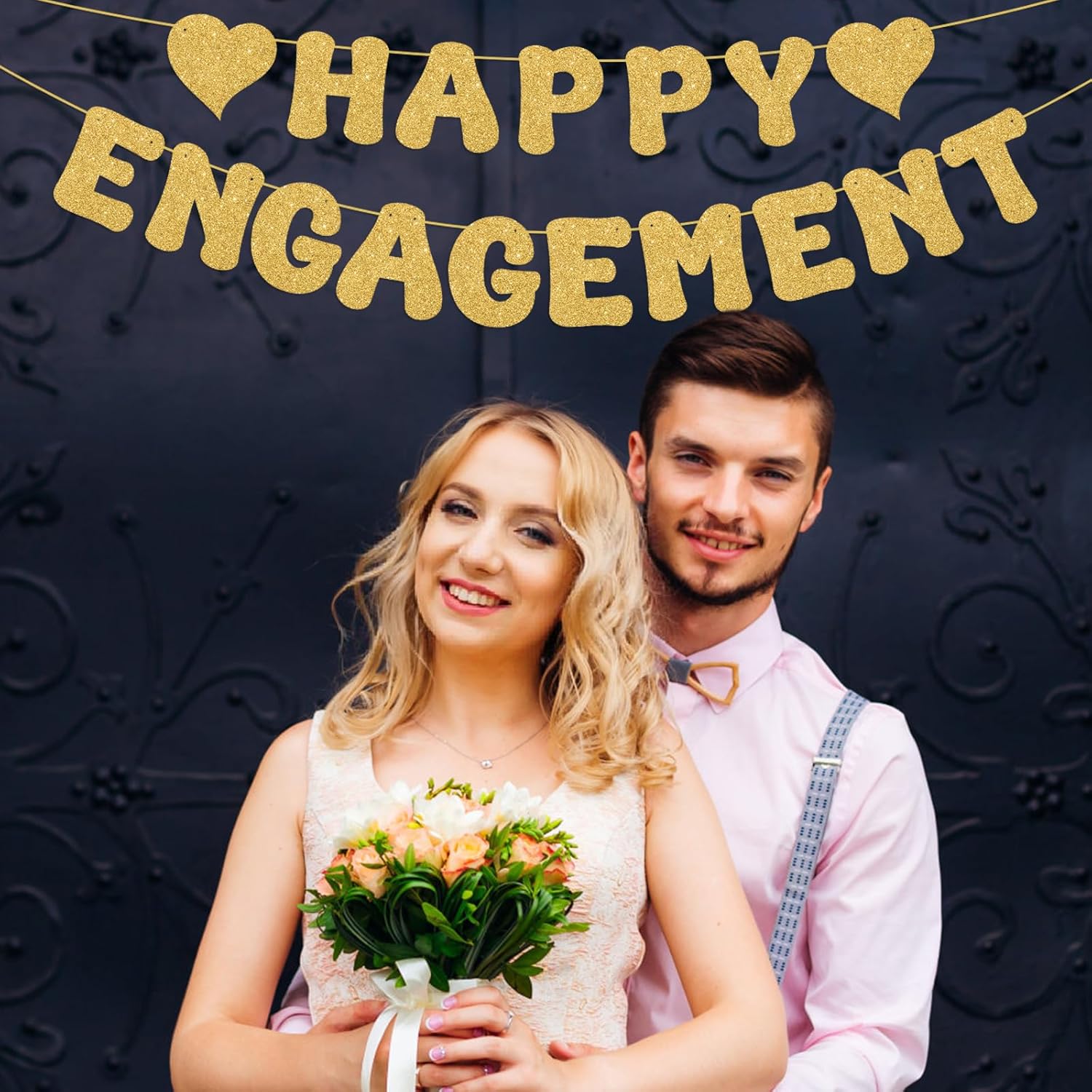 Adecortalk Glitter Happy Engagement Banner