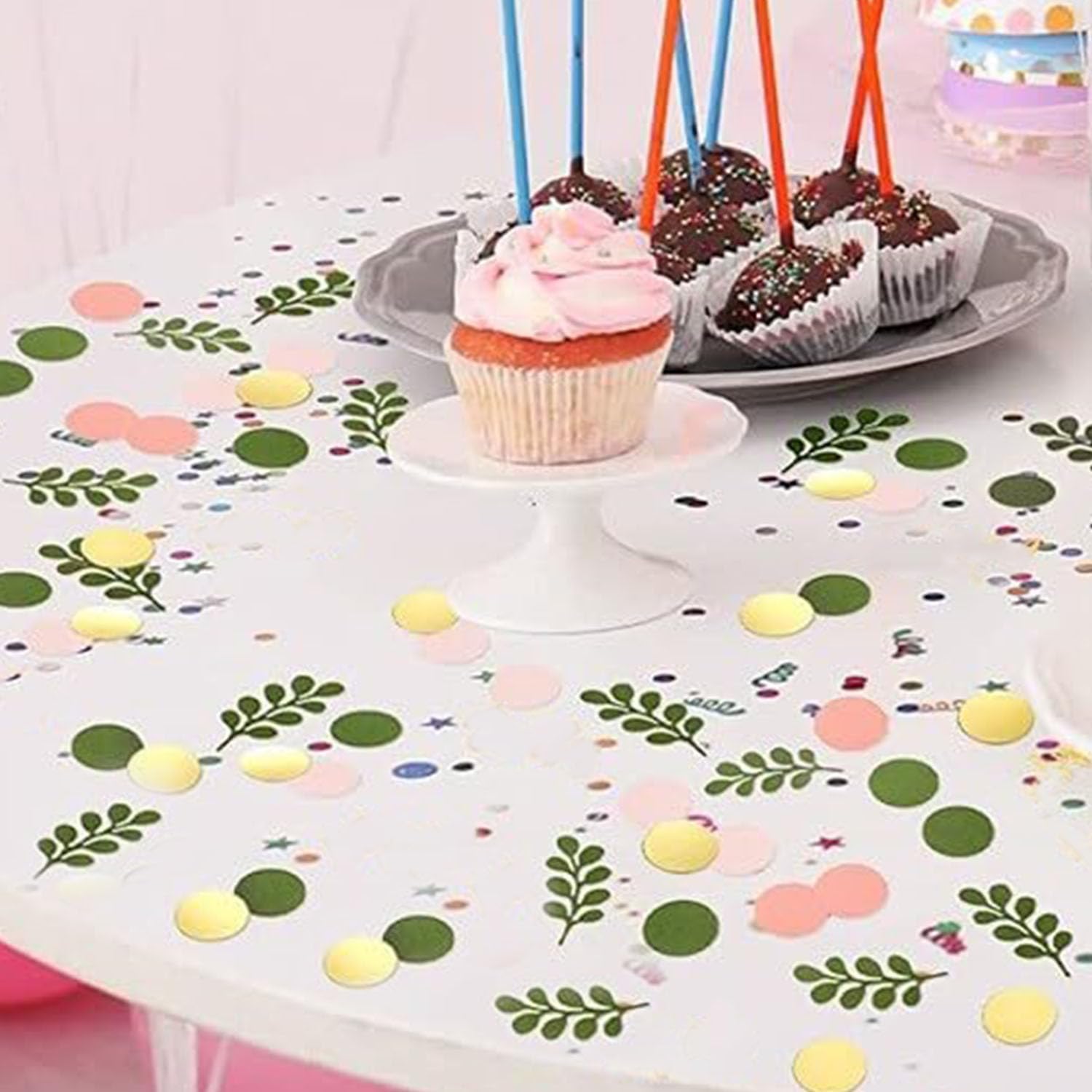 Sage Green Birthday Decorations Set 1