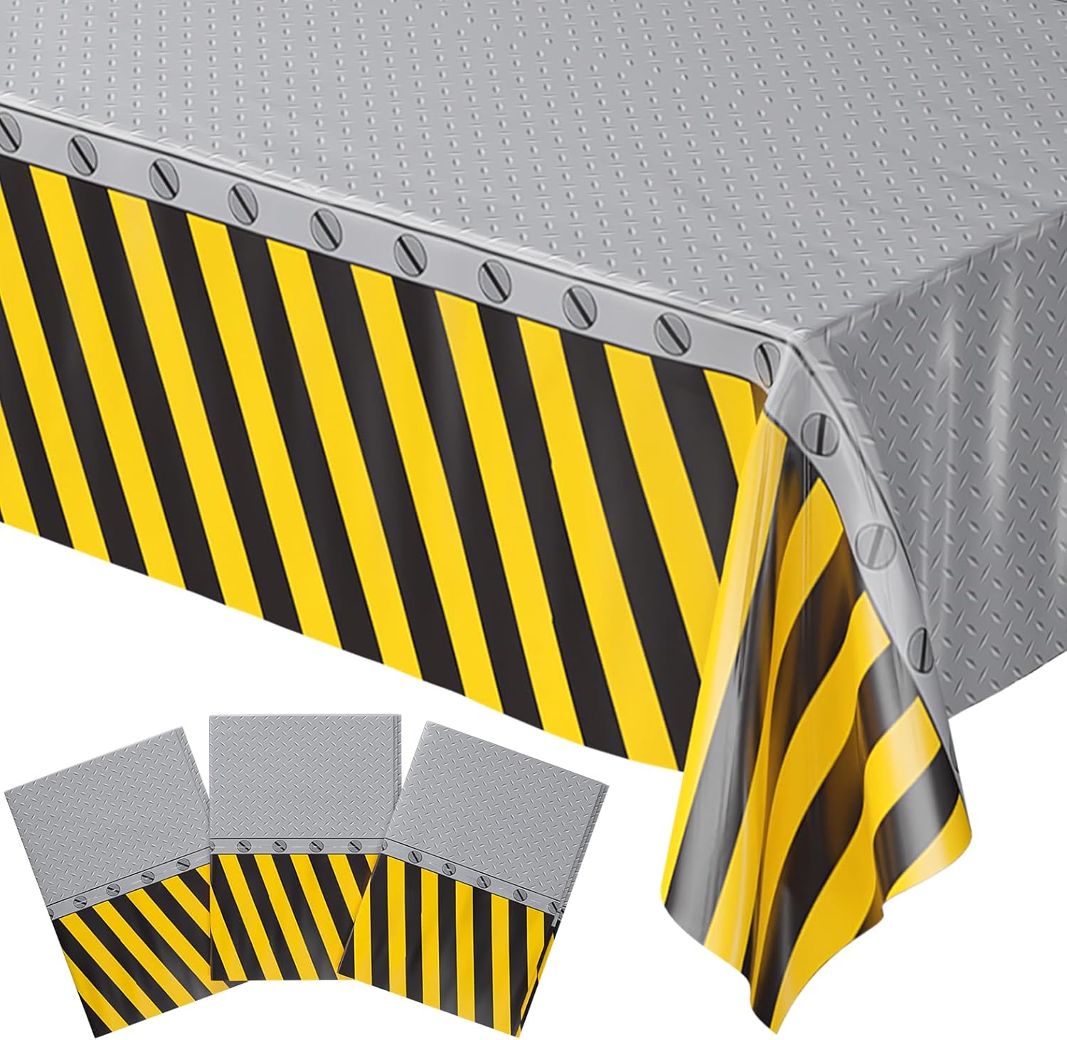 Construction Tablecovers for Parties and Birthdays