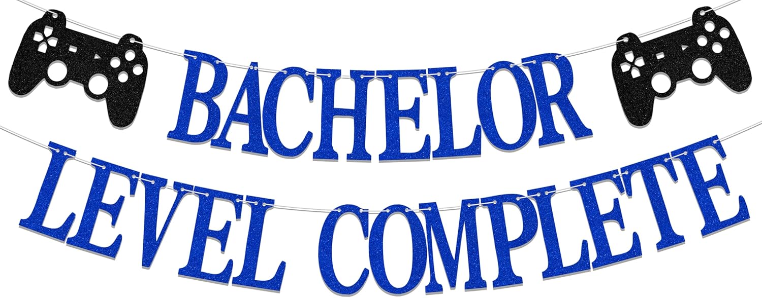 Congrats Bachelor Banner Graduation Decorations