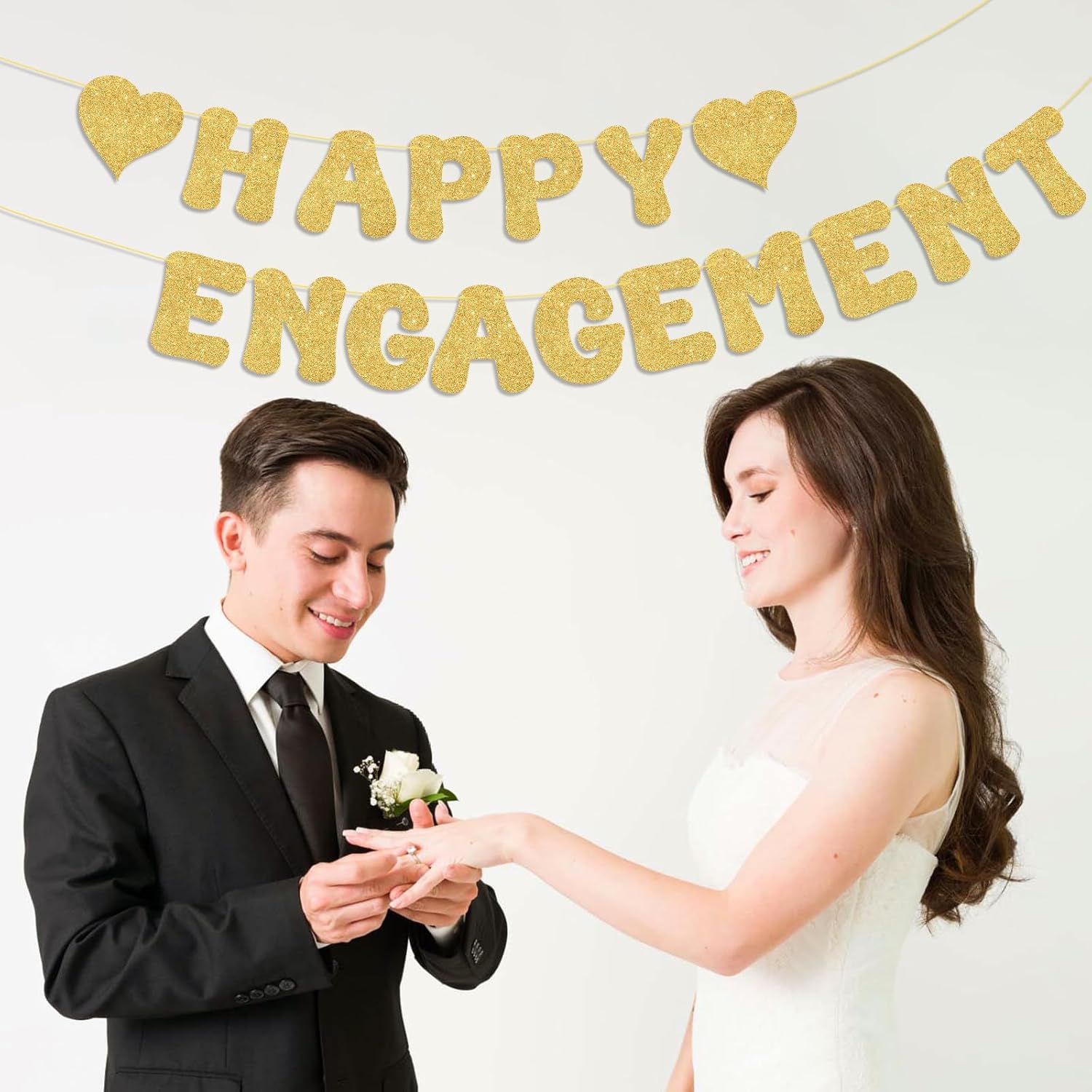 Adecortalk Glitter Happy Engagement Banner