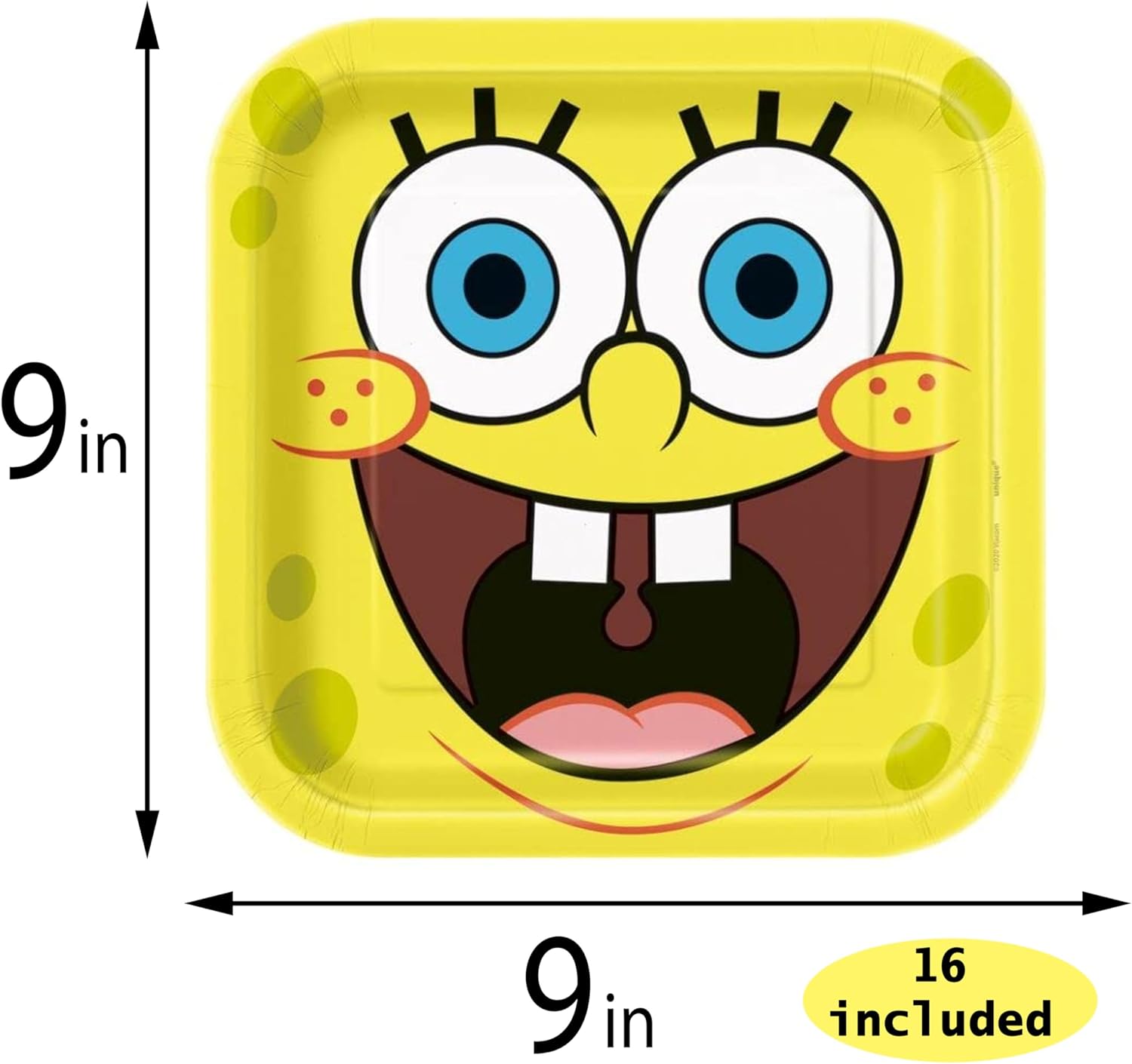 LLILYKAI SpongeBob Party Supplies Pack