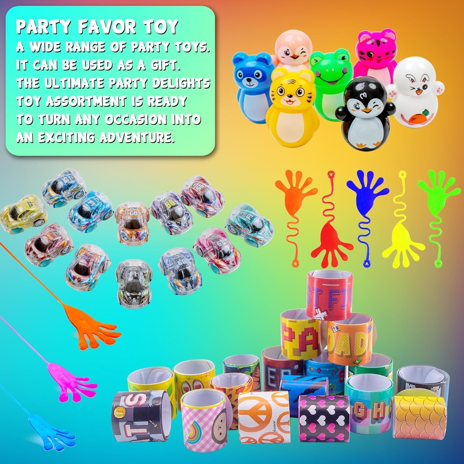 110 PCS Kids Party Favors Goodie Bag Fillers