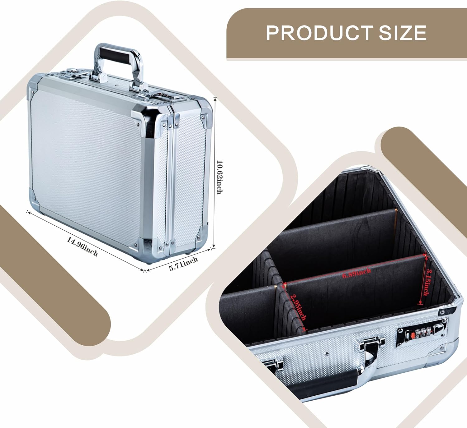 AIYEONE Toploaders Storage Box for 3 x 4 Rigid Cards