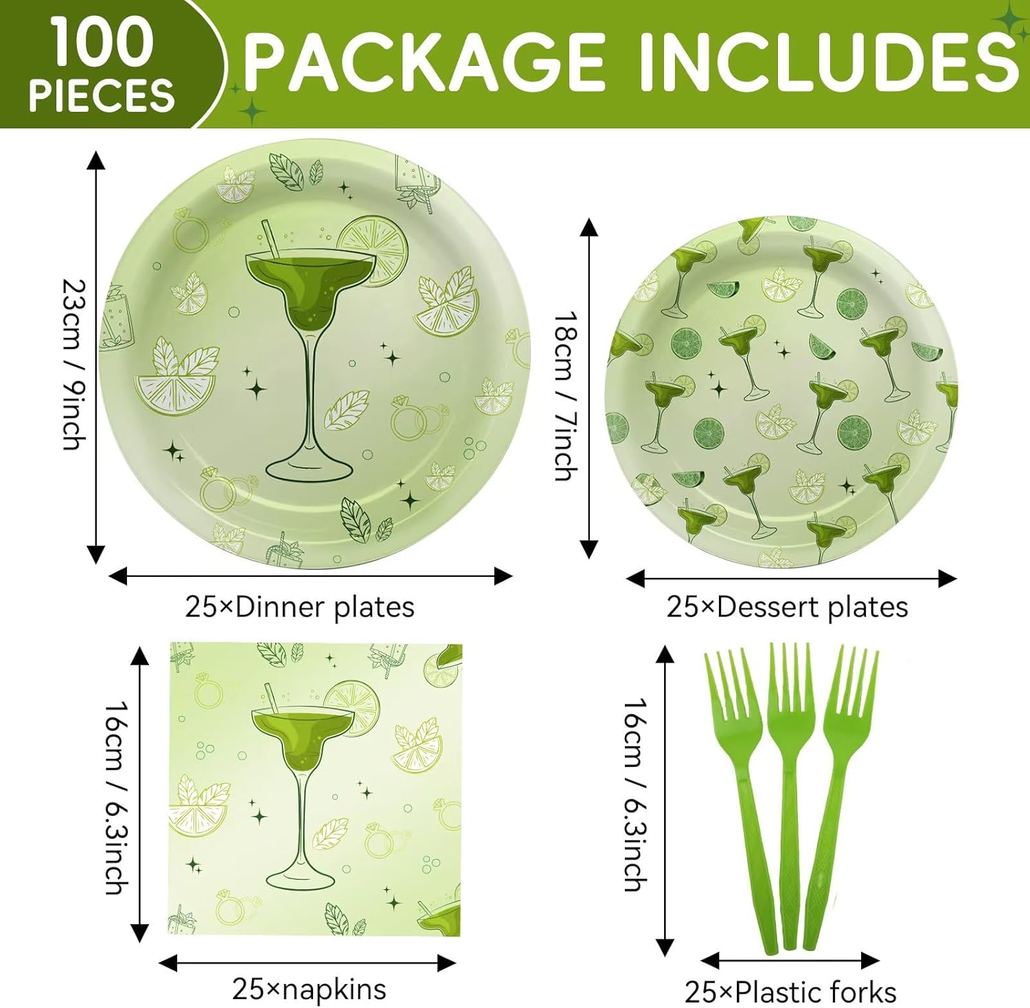 100 Pcs Matrimony Bachelorette Party Supplies