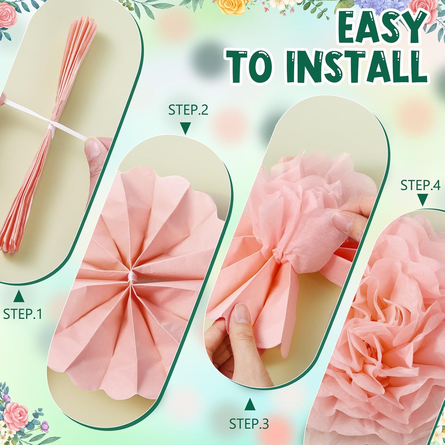 Riakrum 22 Pcs Sage Birthday Party Decorations