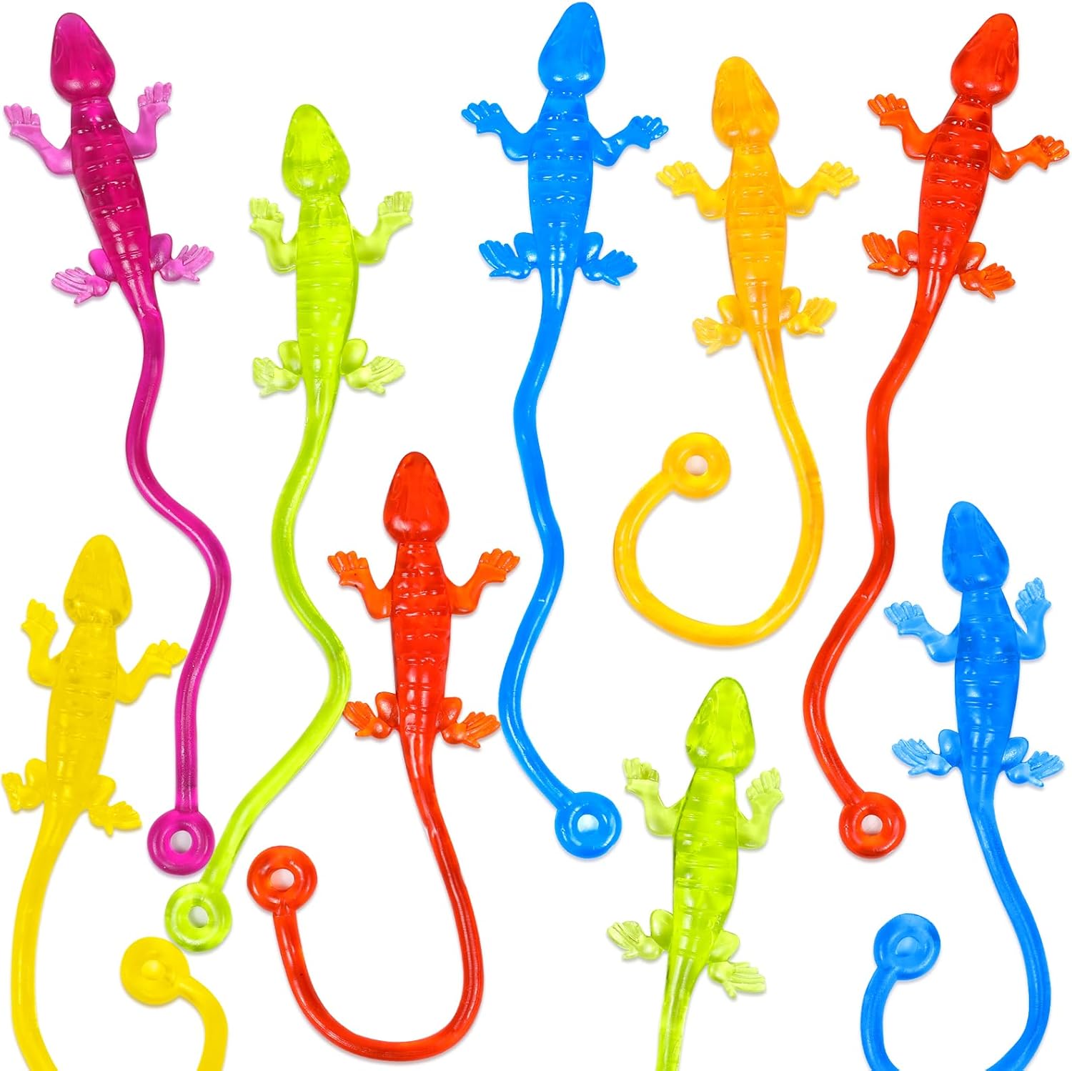 40pcs Sticky Gecko Toys Party Favors for Kids