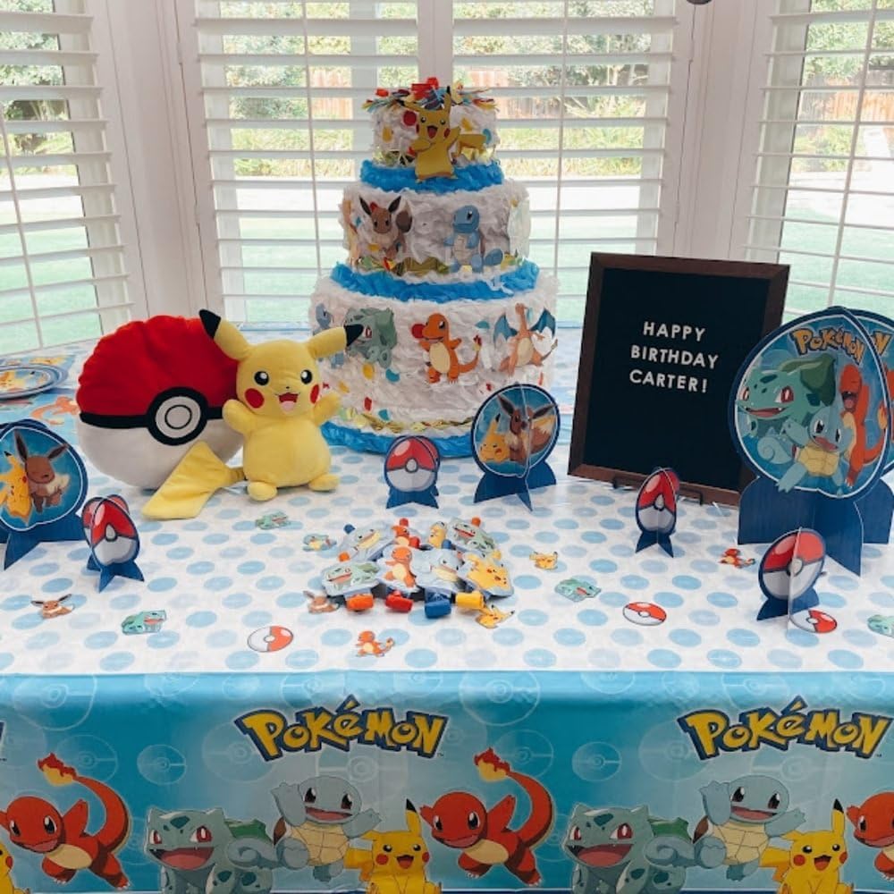 Pokemon Party Favor Table Decorating Kit
