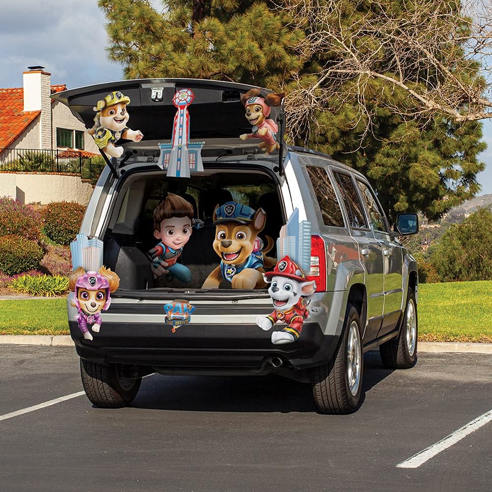 Paw Patrol Trunk Or Treat Car Decor Kit