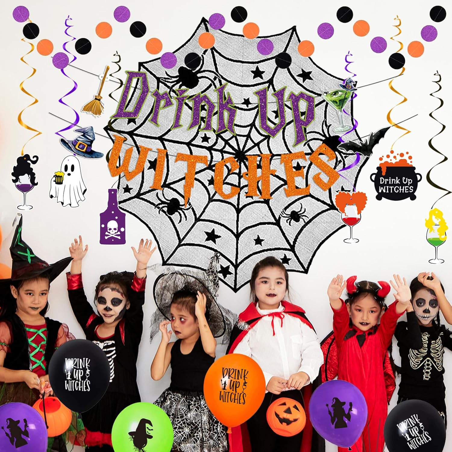 Crenics Halloween Party Decorations Set