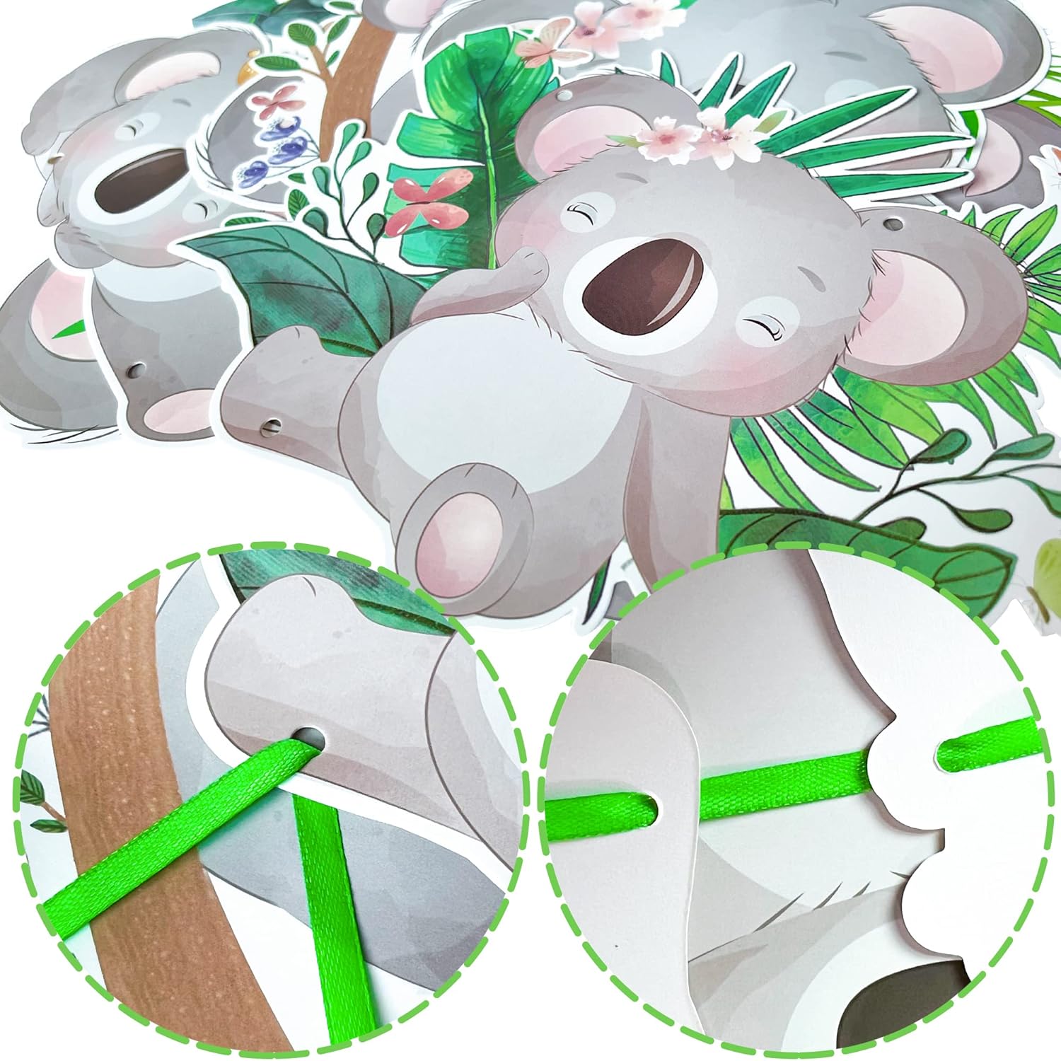 Koala Birthday Decorations Door Signs Banners Party Supplies
