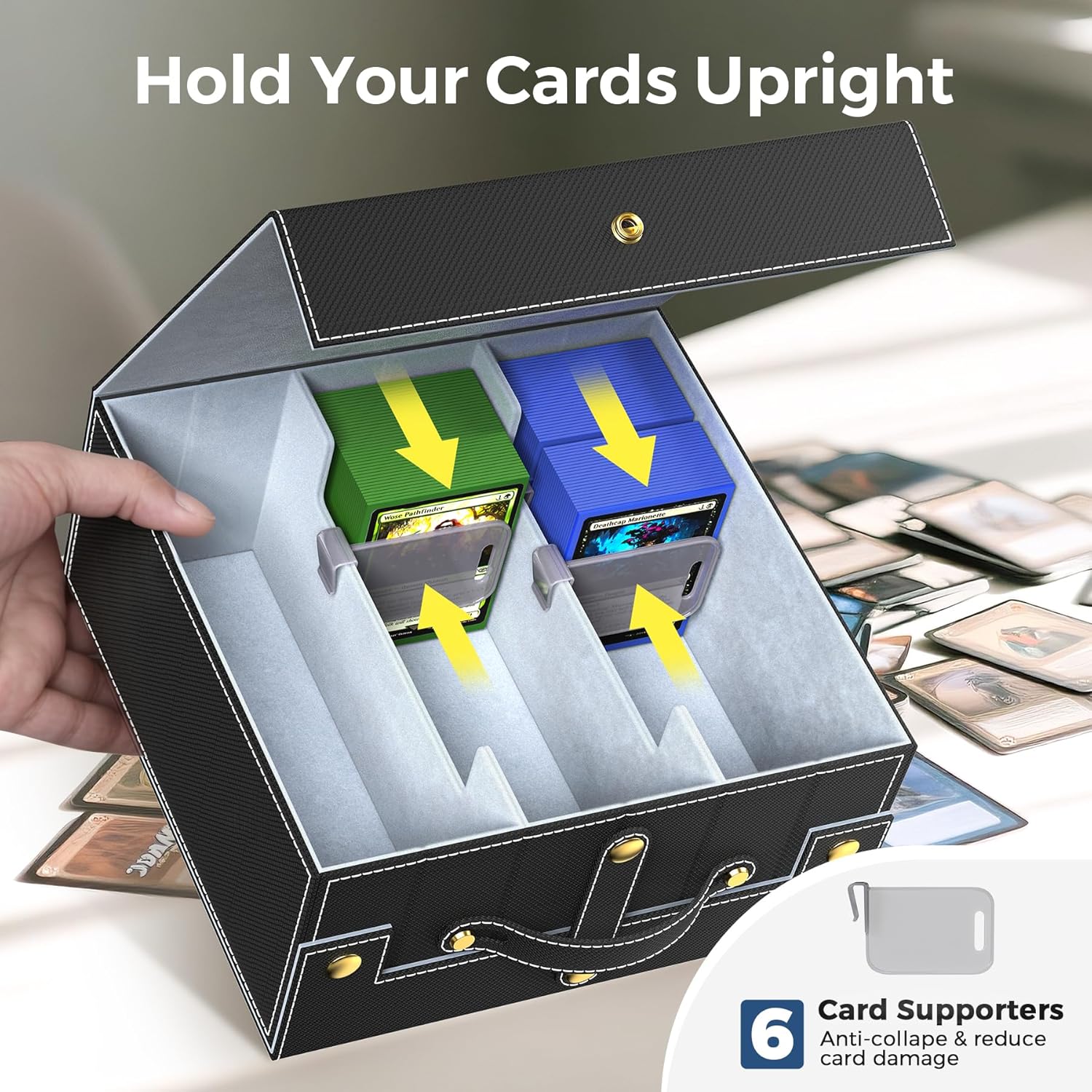 Budding Joy Card Deck Box for Magic and Trading Cards