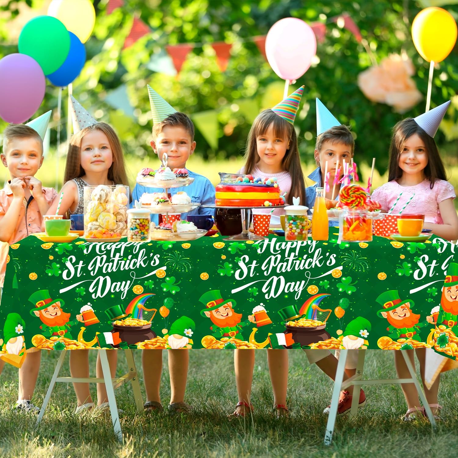 St Patricks Day Tablecloth Set 3pcs