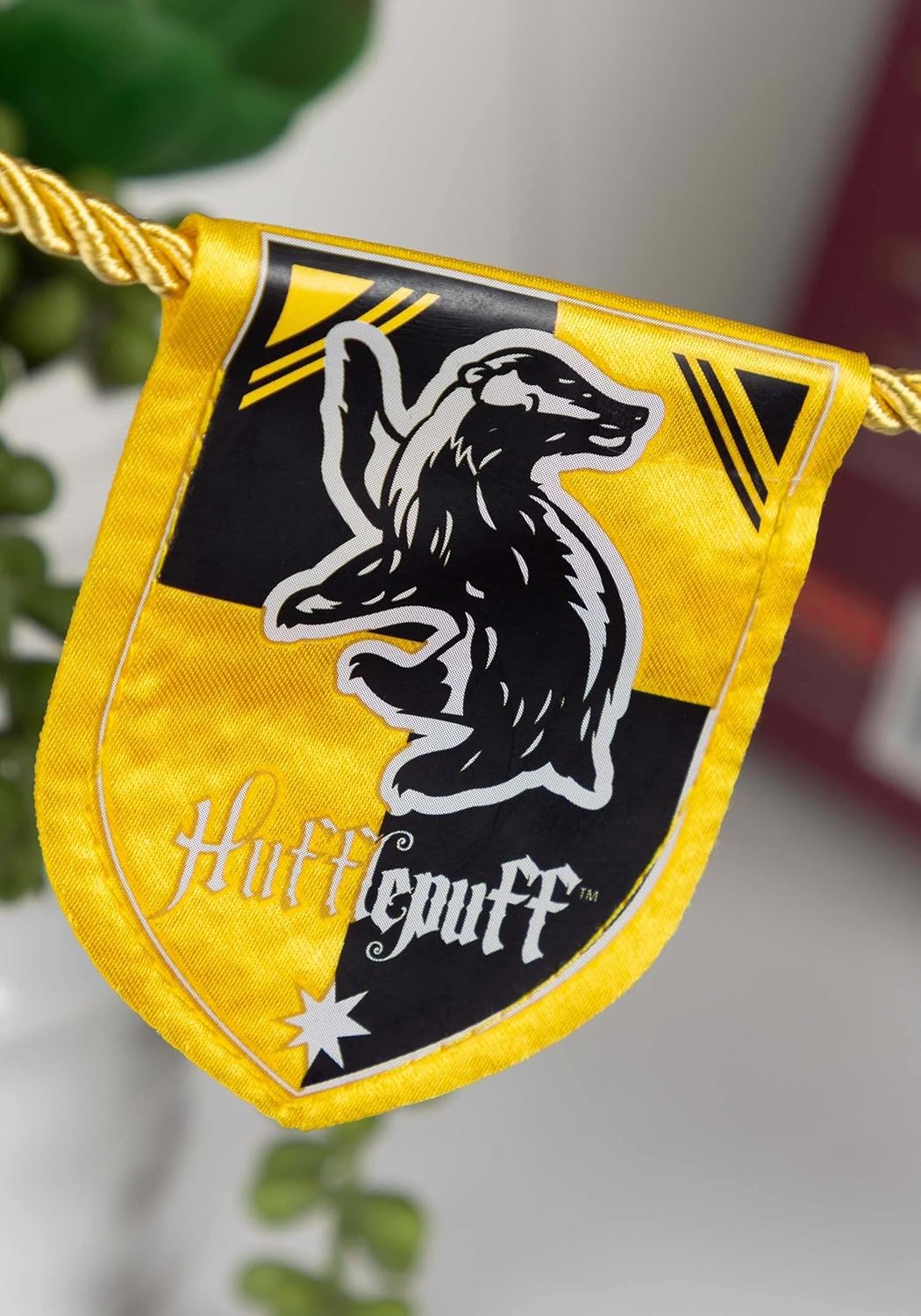 Kurt Adler 30 Inch Harry Potter House Shield Banner Garland