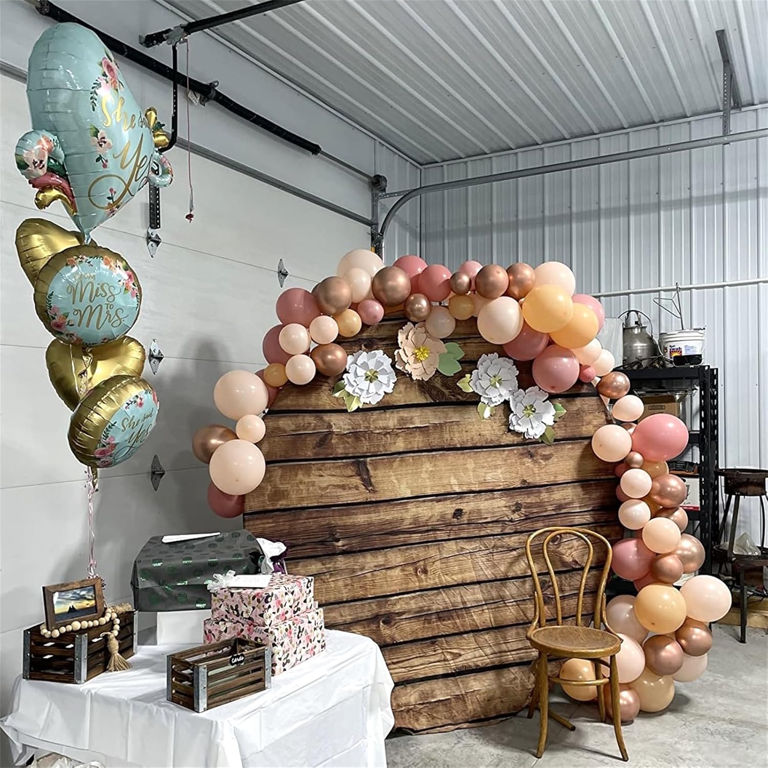 Nude Dusty Pink Balloons Set 60Pcs 12 Inch