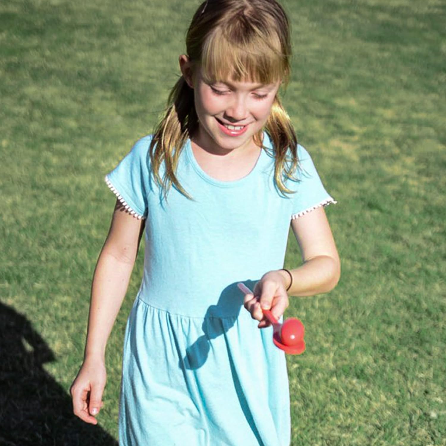JOYIN 24 Piece Easter Egg and Spoon Race Set for 12 Players